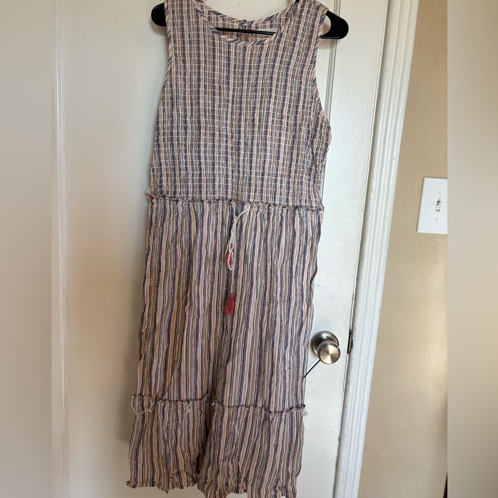 Caslon Multicolor Striped Top